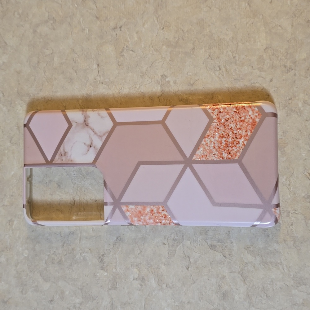 Samsung s21 ultra 5g pink shape phone case